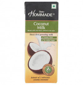 Dabur Hommade Coconut Milk  Tetra Pack  200 millilitre